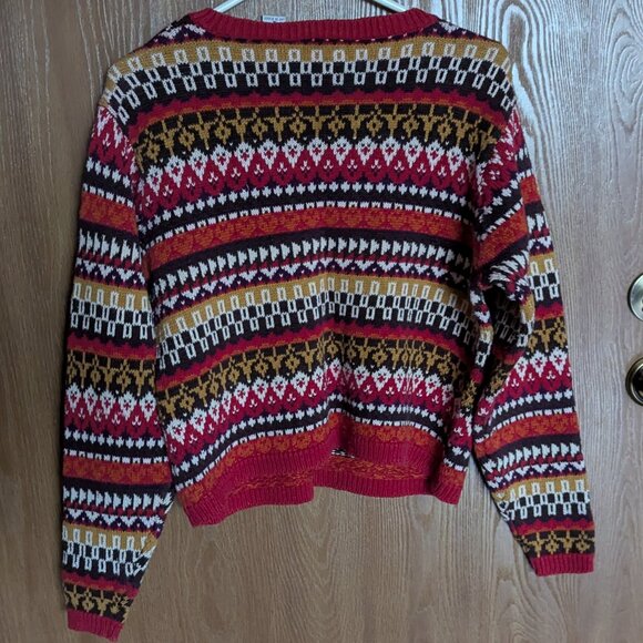 Nuggets Stiped V-Neck Sweater, M - Picture 2 of 6